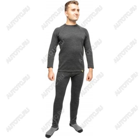 3 529 р. Термобелье комплект Helios Thermo-Merino, цв.темно-серый р.44-46164-168, M HELIOS 144618  с доставкой в г. Горно‑Алтайск