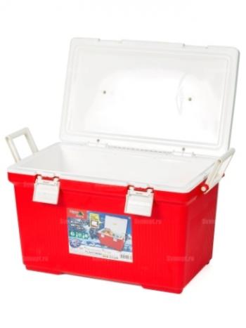 11 099 р. Термобокс IRIS Cooler Box CL-45, 45 литров, красныйбелый IRIS OHYAMA cl45r  с доставкой в г. Горно‑Алтайск. Увеличить фотографию 2