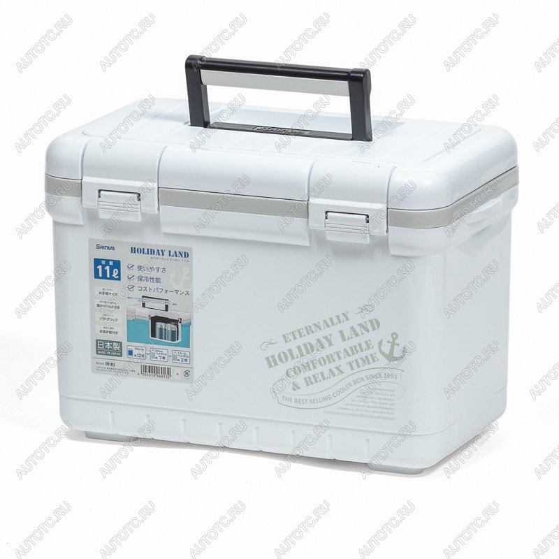 5 999 р. Термобокс SHINWA Holiday Land Cooler 11H белый SHINWA hlc-11h-w  с доставкой в г. Горно‑Алтайск