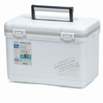 8 699 р. Термобокс SHINWA Holiday Land Cooler 17H белый SHINWA hlc-17h-w  с доставкой в г. Горно‑Алтайск. Увеличить фотографию 1