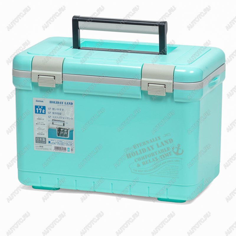 8 699 р. Термобокс SHINWA Holiday Land Cooler 17H синий SHINWA hlc-17h-bl  с доставкой в г. Горно‑Алтайск