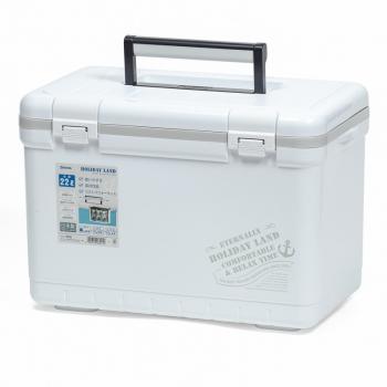 9 359 р. Термобокс SHINWA Holiday Land Cooler 22H белый SHINWA hlc-22h-w  с доставкой в г. Горно‑Алтайск. Увеличить фотографию 1