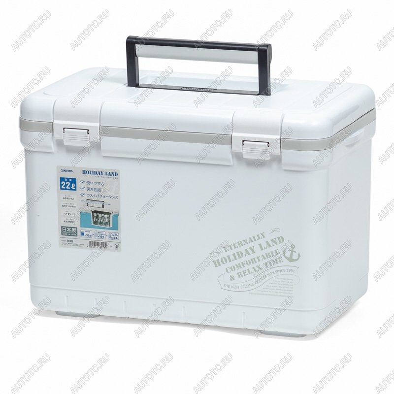 9 359 р. Термобокс SHINWA Holiday Land Cooler 22H белый SHINWA hlc-22h-w  с доставкой в г. Горно‑Алтайск