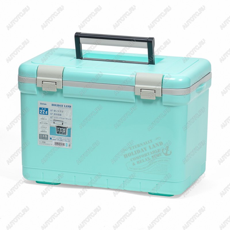 9 349 р. Термобокс SHINWA Holiday Land Cooler 22H синий SHINWA hlc-22h-bl  с доставкой в г. Горно‑Алтайск