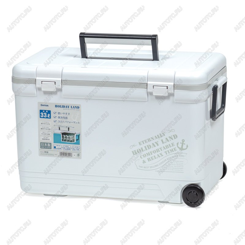 12 449 р. Термобокс SHINWA Holiday Land Cooler 33H белый SHINWA hlc-33h-w  с доставкой в г. Горно‑Алтайск