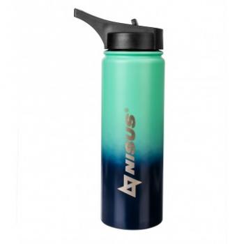1 269 р. Термобутылка NISUS 530ML три крышки (синийбирюзовый) HELIOS n.tb-022-tb  с доставкой в г. Горно‑Алтайск. Увеличить фотографию 3