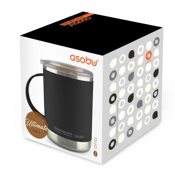 2 599 р. Термокружка ULTIMATE, 360 мл, черная ASOBU sm30.06-black  с доставкой в г. Горно‑Алтайск. Увеличить фотографию 8