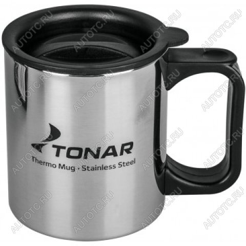 489 р. Термокружка ТОНАР 350ML с пластиковой крышкой ТОНАР t.tk-047-350  с доставкой в г. Горно‑Алтайск