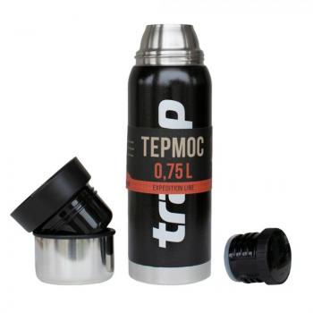 1 749 р. Термос TRAMP Expedition line 0,75 л., Черный TRAMP trc-031-9009  с доставкой в г. Горно‑Алтайск. Увеличить фотографию 4