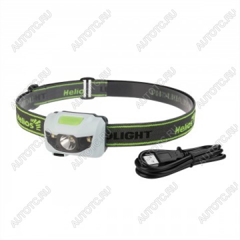 1 749 р. Фонарь налобный HELIOS HELIOS hs-fn-3155-usb  с доставкой в г. Горно‑Алтайск
