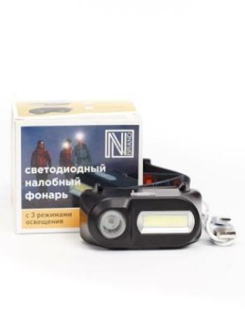 599 р. Фонарь налобный аккумуляторный NNBrand матричный светодиод ДВ-NNBrand nnbl-1804  с доставкой в г. Горно‑Алтайск. Увеличить фотографию 3