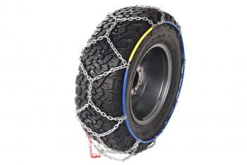 9 379 р. Цепи противоскольжения РИФ 4х4 "соты" 16 мм, 24570R17, 24575R16, 25555R18, 25560R17, 25570R16, 25575R15, 26575R15, 25570R16, 31x10,5R15 (к-т 2 шт.) РИФ rif18-0-0000255  с доставкой в г. Горно‑Алтайск. Увеличить фотографию 2