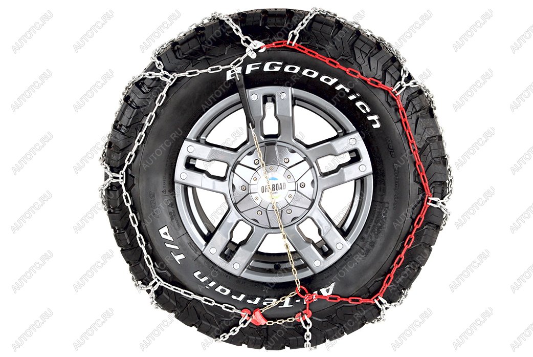 8 739 р. Цепи противоскольжения РИФ 4х4 "соты" 16 мм 22560R17, 23555R17,22570R16, 21575R16, 22570R16, 23570R15 (к-т 2 шт.) РИФ rif18-0-0000240  с доставкой в г. Горно‑Алтайск