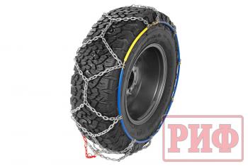 7 399 р. Цепи противоскольжения РИФ 4х4 "соты" 16 мм, 27560R20 (к-т 2 шт.) РИФ rif18-0-0000277  с доставкой в г. Горно‑Алтайск. Увеличить фотографию 2