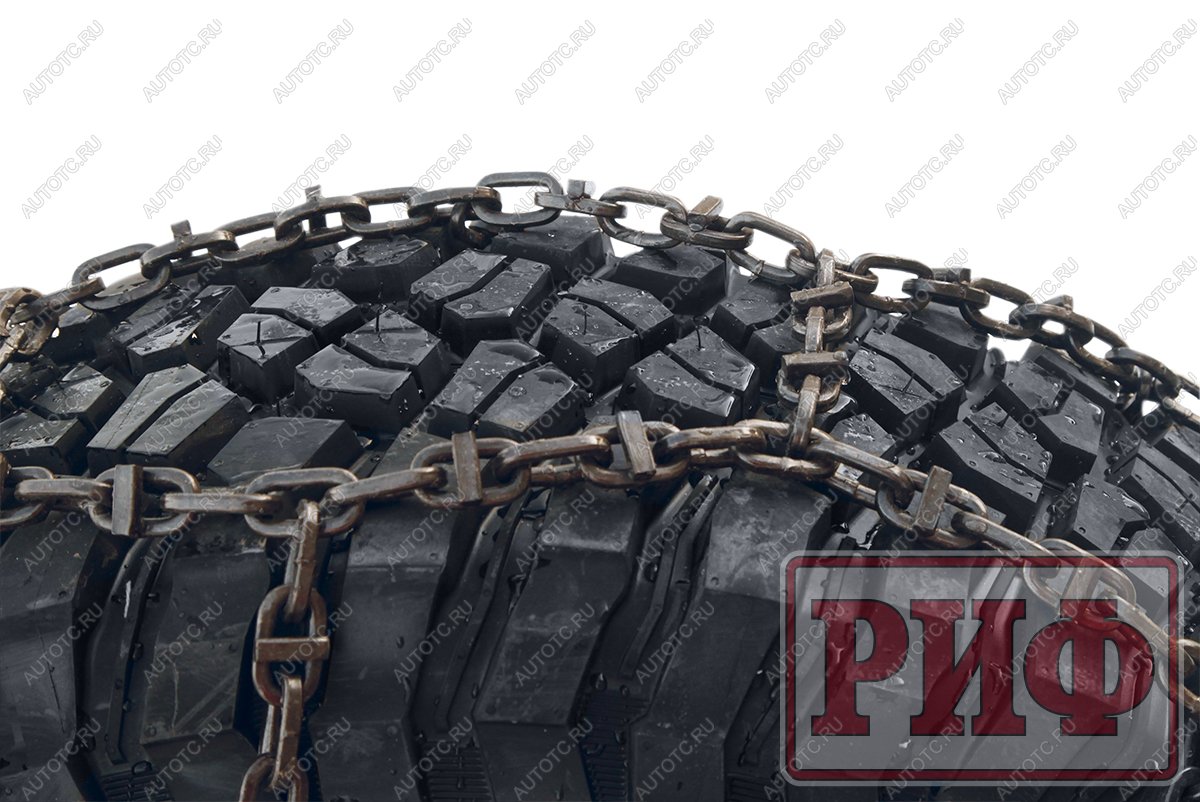 13 949 р. Цепи противоскольжения РИФ Фронтальный погрузчик "соты" 21 мм, 10.00x16.5 (к-т 2 шт.) РИФ rif18-0-10165ampc  с доставкой в г. Горно‑Алтайск