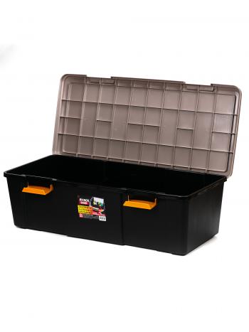 5 399 р. Ящик экспедиционный IRIS RV BOX 900D ORCHERBLACK 60 л 90x40x28 см IRIS OHYAMA rv900do  с доставкой в г. Горно‑Алтайск. Увеличить фотографию 2