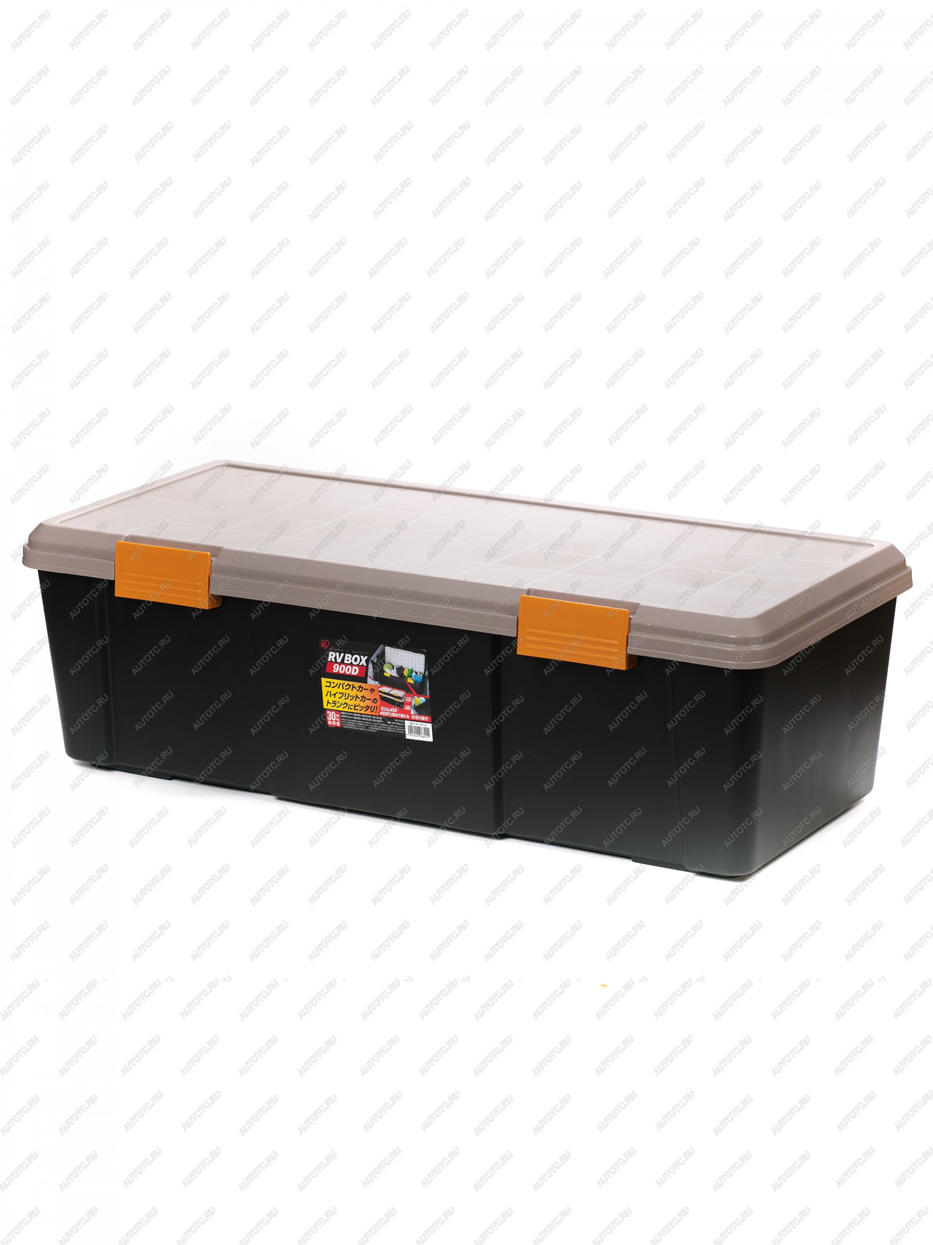 5 399 р. Ящик экспедиционный IRIS RV BOX 900D ORCHERBLACK 60 л 90x40x28 см IRIS OHYAMA rv900do  с доставкой в г. Горно‑Алтайск