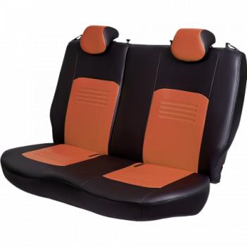 9 449 р. Комплект чехлов для сидений (РЗС40/60 3Г Илана+Орегон) ТУРИН Lord Autofashion  KIA Ceed  3 CD (2018-2025) универсал, хэтчбэк (черный, вставка коричневая/беж, строчка черная)  с доставкой в г. Горно‑Алтайск. Увеличить фотографию 6