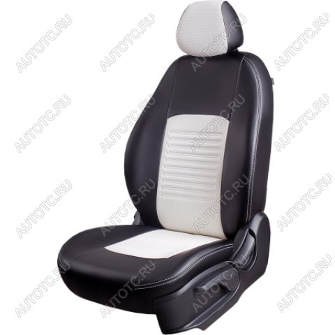 9 449 р. Комплект чехлов для сидений ( к.Drive Active РЗСиС 60/40 3Г Илана+Орегон) ТУРИН Lord Autofashion  Лада Гранта FL ( 2191,  2190,  2194,  2192) (2018-2025) лифтбэк рестайлинг, седан рестайлинг, универсал рестайлинг, хэтчбек рестайлинг (черный, вставка белая, строчка белая )  с доставкой в г. Горно‑Алтайск