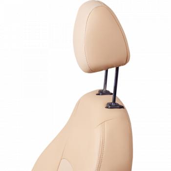 9 449 р. Комплект чехлов для сидений (РЗС 60/40 3Г Илана+Орегон) ТУРИН СТ Lord Autofashion  Nissan Juke  1 YF15 (2010-2020) дорестайлинг, рестайлинг (бежевый, вставка бежевая, строчка бежевая)  с доставкой в г. Горно‑Алтайск. Увеличить фотографию 2