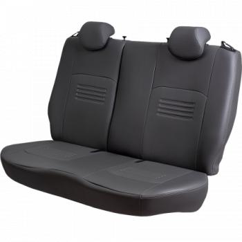 9 449 р. Комплект чехлов для сидений (РЗС 60/40 3Г Илана+Орегон) ТУРИН СТ Lord Autofashion  Nissan Juke  1 YF15 (2010-2020) дорестайлинг, рестайлинг (серый, вставка серая, строчка серая)  с доставкой в г. Горно‑Алтайск. Увеличить фотографию 5