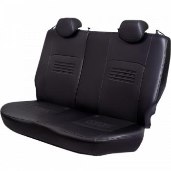9 449 р. Комплект чехлов для сидений (РЗС 60/40 3Г Илана+Орегон) ТУРИН СТ Lord Autofashion  Opel Corsa  D (2006-2014)   дорестайлинг, хэтчбэк 5 дв., дорестайлинг, хэтчбэк 3 дв.,  2-ой рестайлинг, хэтчбэк 5 дв., 2-ой рестайлинг, хэтчбэк 3 дв. (черный, вставка черная, строчка черная)  с доставкой в г. Горно‑Алтайск. Увеличить фотографию 5
