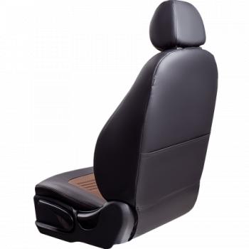 9 449 р. Комплект чехлов для сидений (РЗС 60/40 3Г Илана+Орегон) ТУРИН СТ Lord Autofashion  Opel Mokka (2012-2016)  дорестайлинг (черный, вставка темно-коричневая+бежевая, строчка темно-коричневая)  с доставкой в г. Горно‑Алтайск. Увеличить фотографию 6