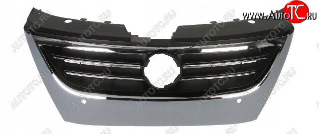 10 449 р. PASSAT CC 09- РЕШЕТКА РАДИАТОРА С ОТВ ПДАТЧ , С ХРОМ МОЛДИНГ (Китай) BODYPARTS vwpcc09-101  с доставкой в г. Горно‑Алтайск