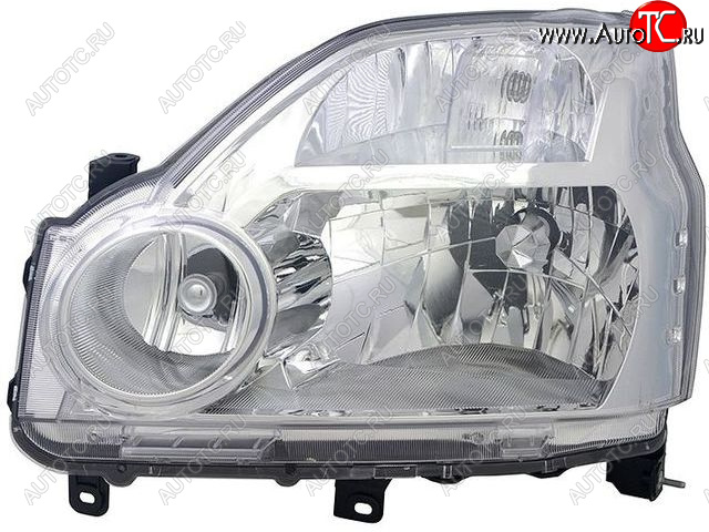 7 699 р. Левая фара (c электрокорректором) BODYPARTS Nissan X-trail 2 T31 дорестайлинг (2007-2011)  с доставкой в г. Горно‑Алтайск