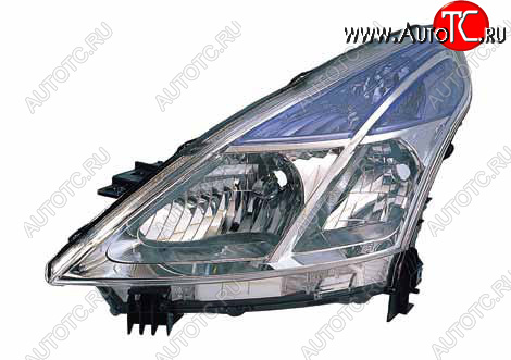 8 199 р. Левая фара (c электрокорректором) BODYPARTS  Nissan Teana  2 J32 (2008-2011) дорестайлинг  с доставкой в г. Горно‑Алтайск