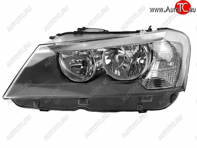 13 999 р. Левая фара (c электрокорректором) DEPO BMW X3 F25 дорестайлинг (2010-2014)  с доставкой в г. Горно‑Алтайск