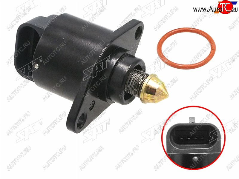 669 р. Клапан холостого хода OPEL ASTRA F ASCONA C KADETTE E SAT ST-340-0025  с доставкой в г. Горно‑Алтайск