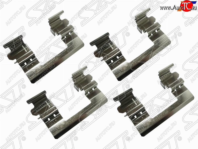 299 р. Комплект монтажный тормозных колодок FR NISSAN QASHQAI 06-14X-TRAIL 07-14 SAT ST-349-0039  с доставкой в г. Горно‑Алтайск