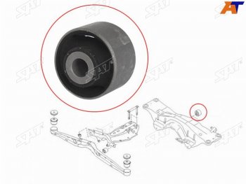 699 р. Сайлентблок Subaru Forester 97-08  Impreza 92-00  Legacy 93-98  Outback 94-99 SAT ST-41322-AC040  с доставкой в г. Горно‑Алтайск. Увеличить фотографию 1