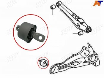 919 р. Сайлентблок Mitsubishi ASX 10-  Lancer 07-17  Outlander 05-22  Citroen C4 Aircross 12-16  C-Cros SAT ST-4120A125  с доставкой в г. Горно‑Алтайск. Увеличить фотографию 1