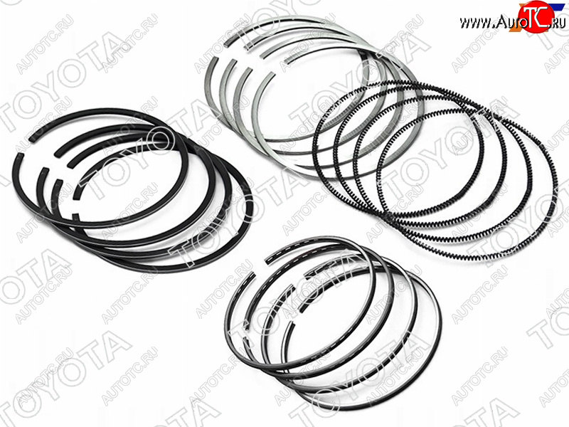 10 549 р. Кольца поршневые STD (комплект) TOYOTA CAMRYHARRIERRAV4 2AR-FE-FXE 09- TOYOTA 13011-36071  с доставкой в г. Горно‑Алтайск