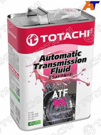 5 299 р. Масло трансмиссионное синтетическое TOTACHI ATF WS 4л TOTACHI 20804  с доставкой в г. Горно‑Алтайск. Увеличить фотографию 1
