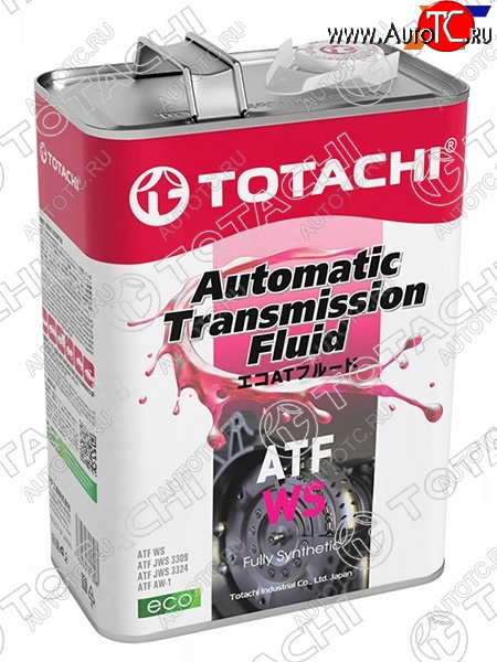 5 299 р. Масло трансмиссионное синтетическое TOTACHI ATF WS 4л TOTACHI 20804  с доставкой в г. Горно‑Алтайск