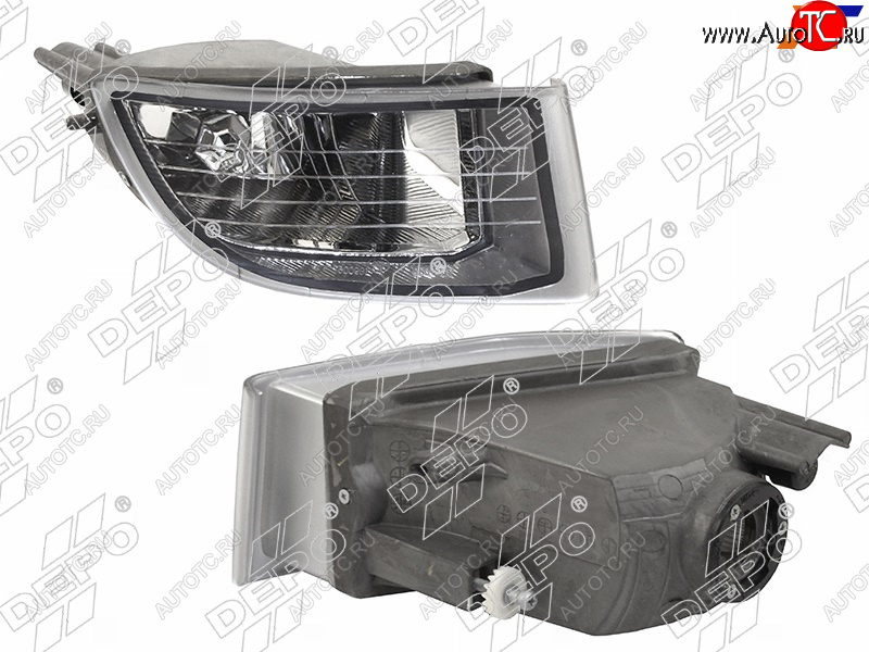 5 799 р. Фара противотуманная (Справа) Toyota Land Cruiser Prado (J120) 02-09 DEPO 212-2039R-UE  с доставкой в г. Горно‑Алтайск