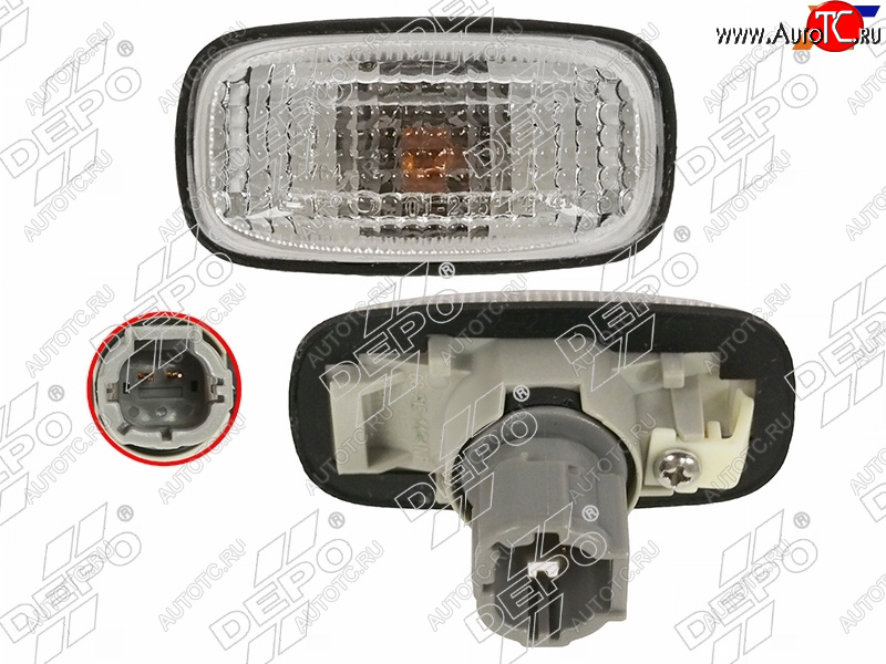 549 р. Поворот Nissan Almera Classic 06-12 (Справа=Слева) DEPO 215-1424N-AE-C  с доставкой в г. Горно‑Алтайск