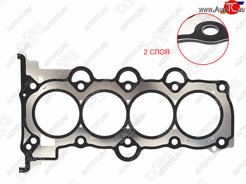 1 859 р. Прокладка ГБЦ металл DYG KIA Ceed 2 JD дорестайлинг, хэтчбэк (2012-2015)  с доставкой в г. Горно‑Алтайск