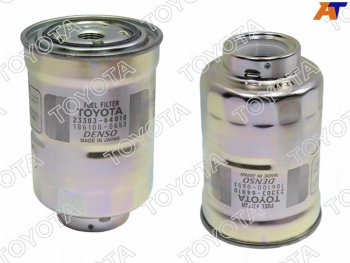 4 199 р. Фильтр топливный TOYOTA 1KZ1HZ1HD1KD2KD1CD2L3L2C5LE1AD1ND TOYOTA 23303-64010  с доставкой в г. Горно‑Алтайск. Увеличить фотографию 1