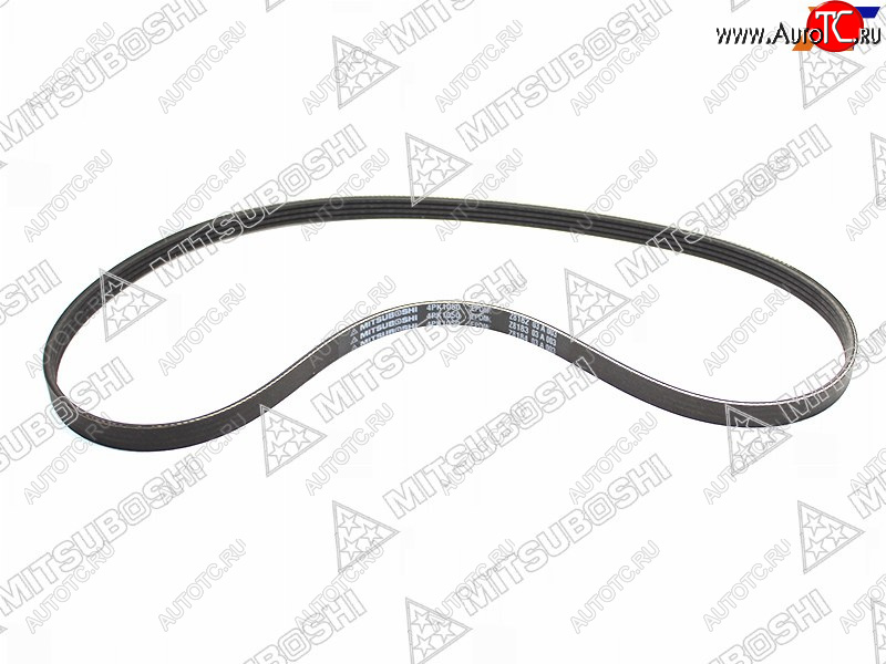 679 р. Ремень поликлиновой TOYOTA 5VZ-FE VZJ9#12#, VZN18#21# (ALT) MITSUBOSHI 4PK1050  с доставкой в г. Горно‑Алтайск