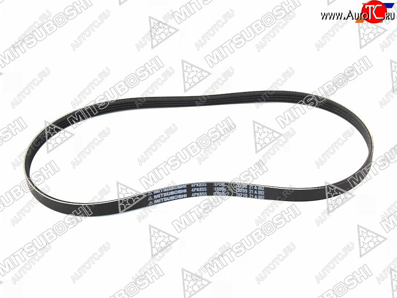 399 р. Ремень поликлиновой NISSAN QG18 V10Y11U14SR20 U14U13 (PS)SUBARU IMPEZA EJ15-20 (AC) TOYOTA 4E- MITSUBOSHI 4PK855  с доставкой в г. Горно‑Алтайск