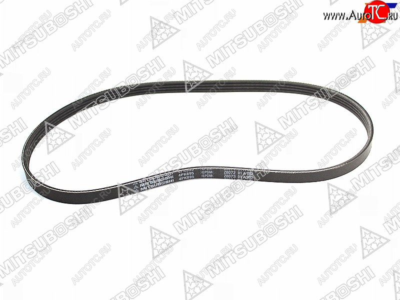 419 р. Ремень поликлиновой HONDA CR-V B20B (PS)SUBARU EJ20EJ25 FORESTER SF#SG# (AC)HYUNDAI GETZ 1.3 02- MITSUBOSHI 4PK895  с доставкой в г. Горно‑Алтайск