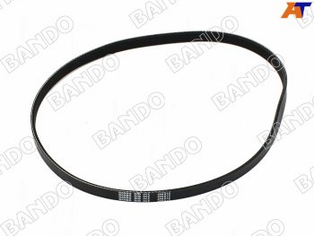 699 р. Ремень поликлиновой TOYOTA 3RZ RZJ9# (AC)NISSAN GA1315DS Y10B13N14W10 (ALT) RB2# C34C35 (AC) BANDO 4PK910  с доставкой в г. Горно‑Алтайск. Увеличить фотографию 1