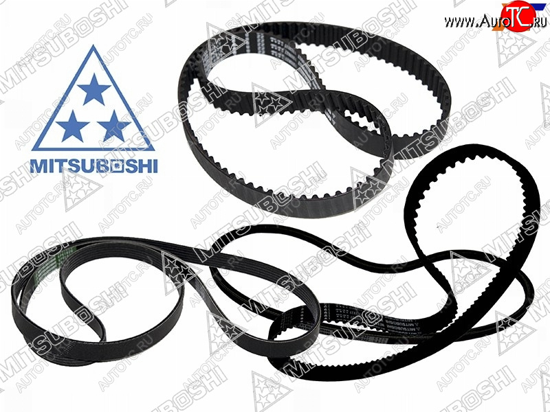 519 р. Ремень поликлиновой MITSUBISHI 6G72 DOHC PAJERO IISPORT V2#4#, K9# 99-KIA RIO 01-03 MITSUBOSHI 4PK970  с доставкой в г. Горно‑Алтайск