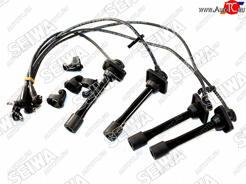 2 499 р. Провода высоковольтные TOYOTA CALDINA 92-98 4E5E-FE (квадратн. резин.) SEIWA 50004  с доставкой в г. Горно‑Алтайск