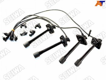 2 799 р. Провода высоковольтные TOYOTA CALDINA 92-96 3S5S-FE  (квадратн. резин.)                             SEIWA 50012  с доставкой в г. Горно‑Алтайск. Увеличить фотографию 1
