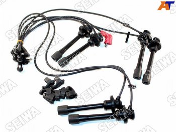 4 189 р. Провода высоковольтные TOYOTA MARK2CHASER 92-96 1G-FE GX9# (кругл. резин.)                          SEIWA 50039  с доставкой в г. Горно‑Алтайск. Увеличить фотографию 1
